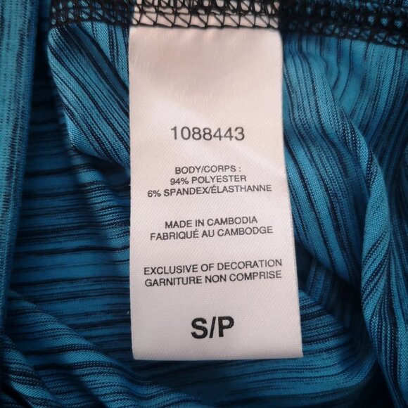 Champion Ladies V-neck Teal Blue Hooded Pullover - Picture 6 of 12